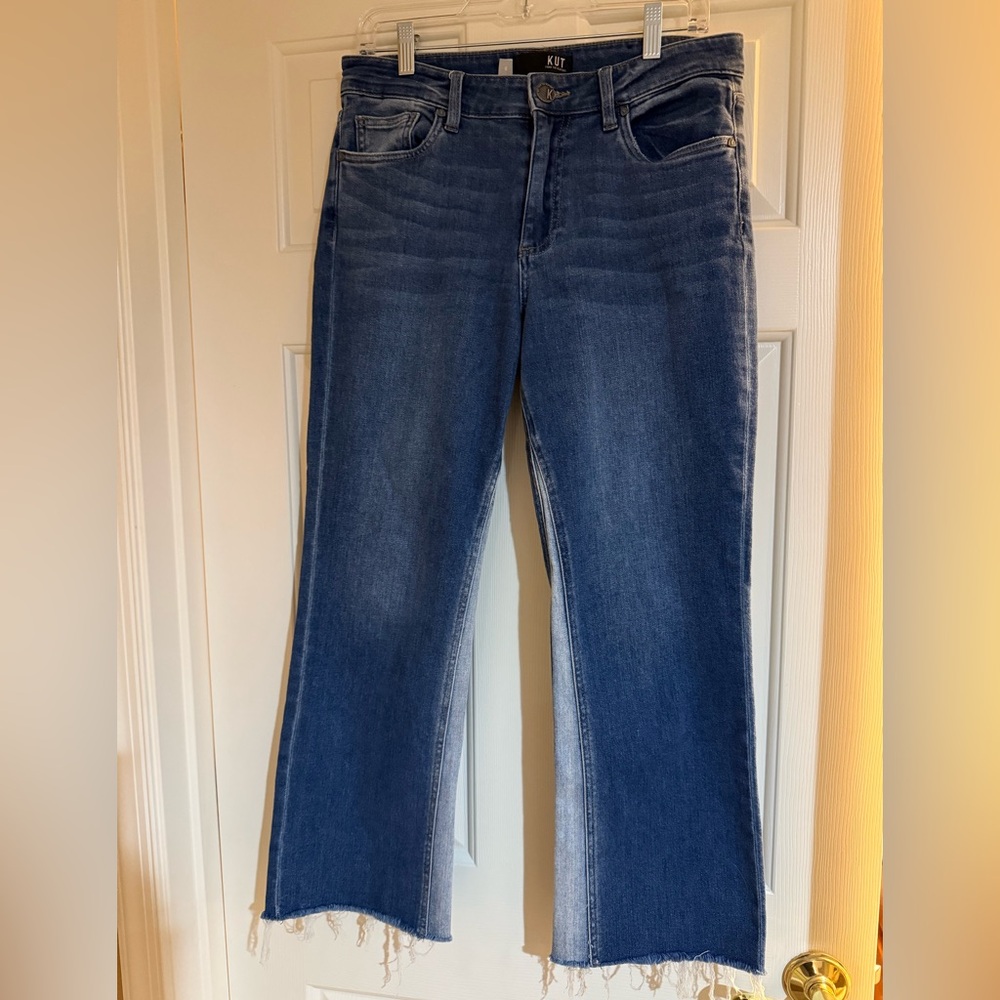 Kut from the Kloth Dark Wash Cropped Jean